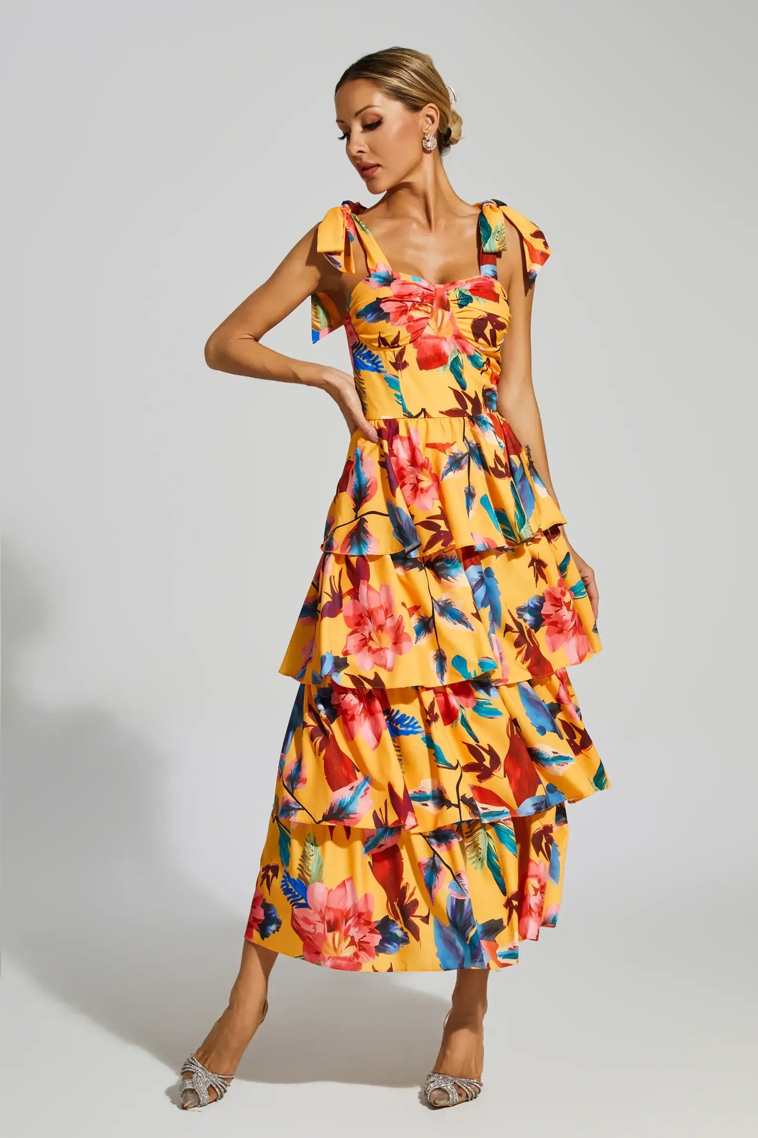 Fleur Riviera Tiered Dress