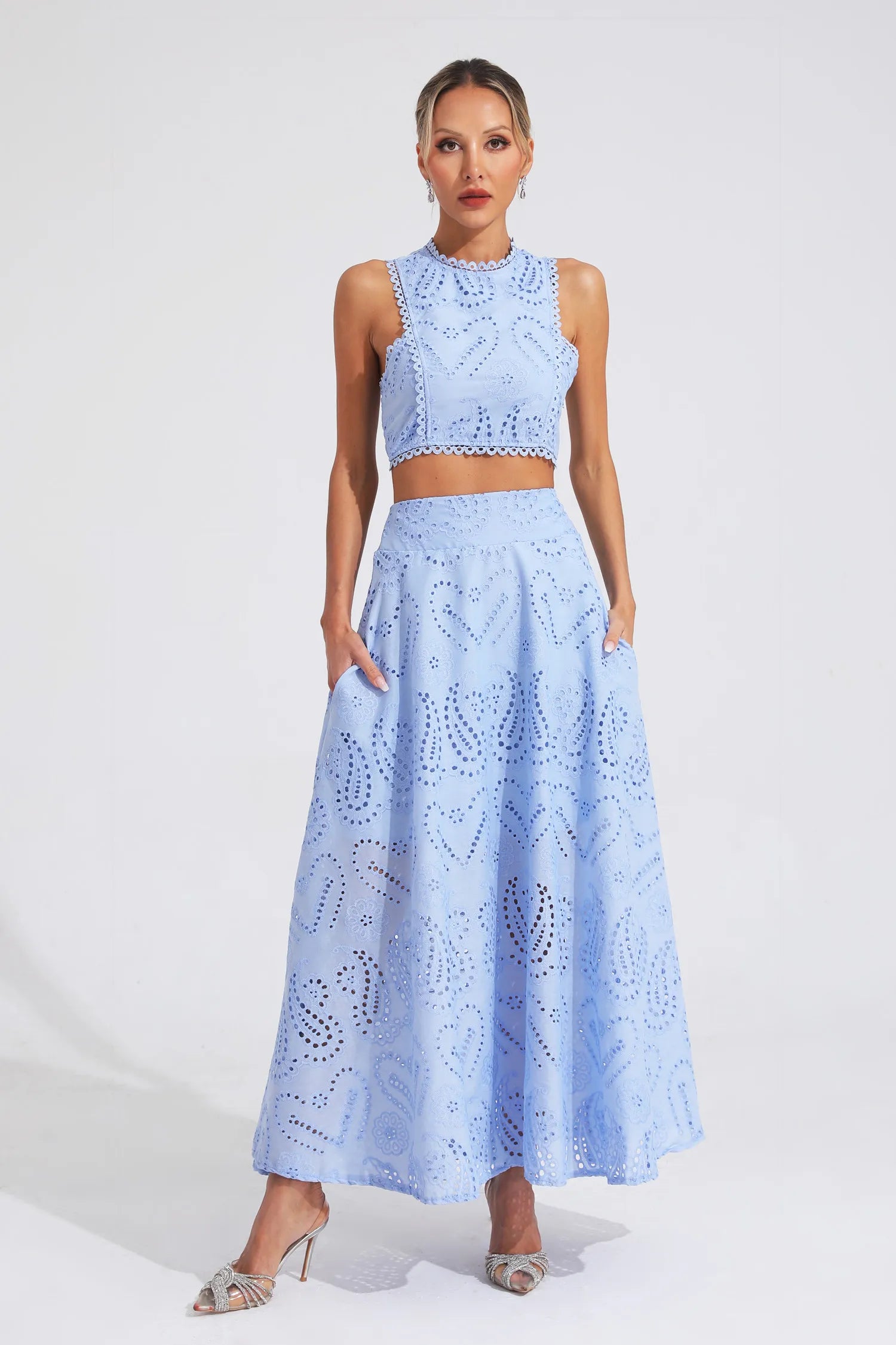 Azure Whimsy Two-Piece Set