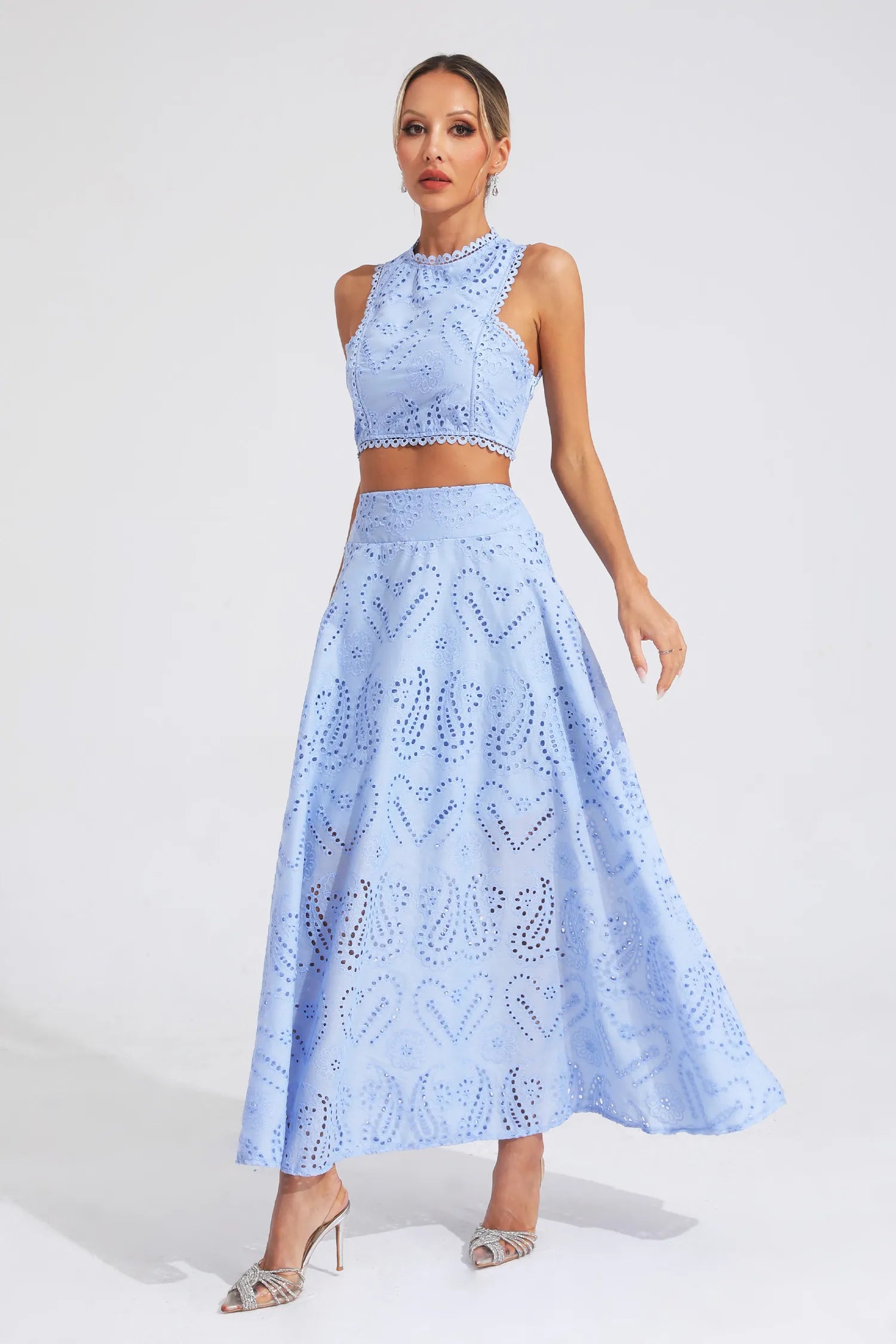 Azure Whimsy Two-Piece Set