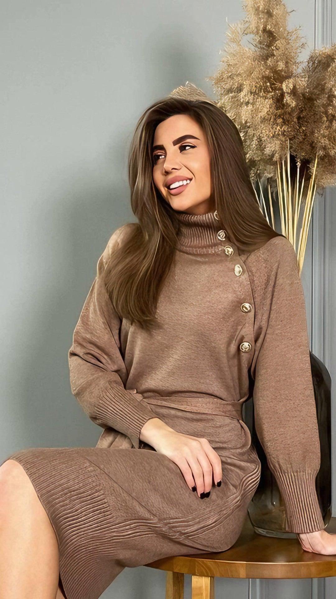 CozyShape Knit Dress
