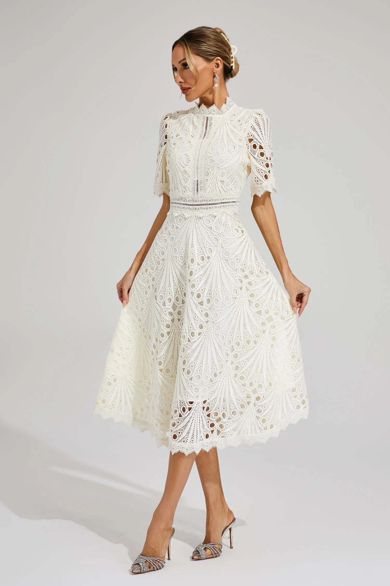 Divine Grace Lace Dress