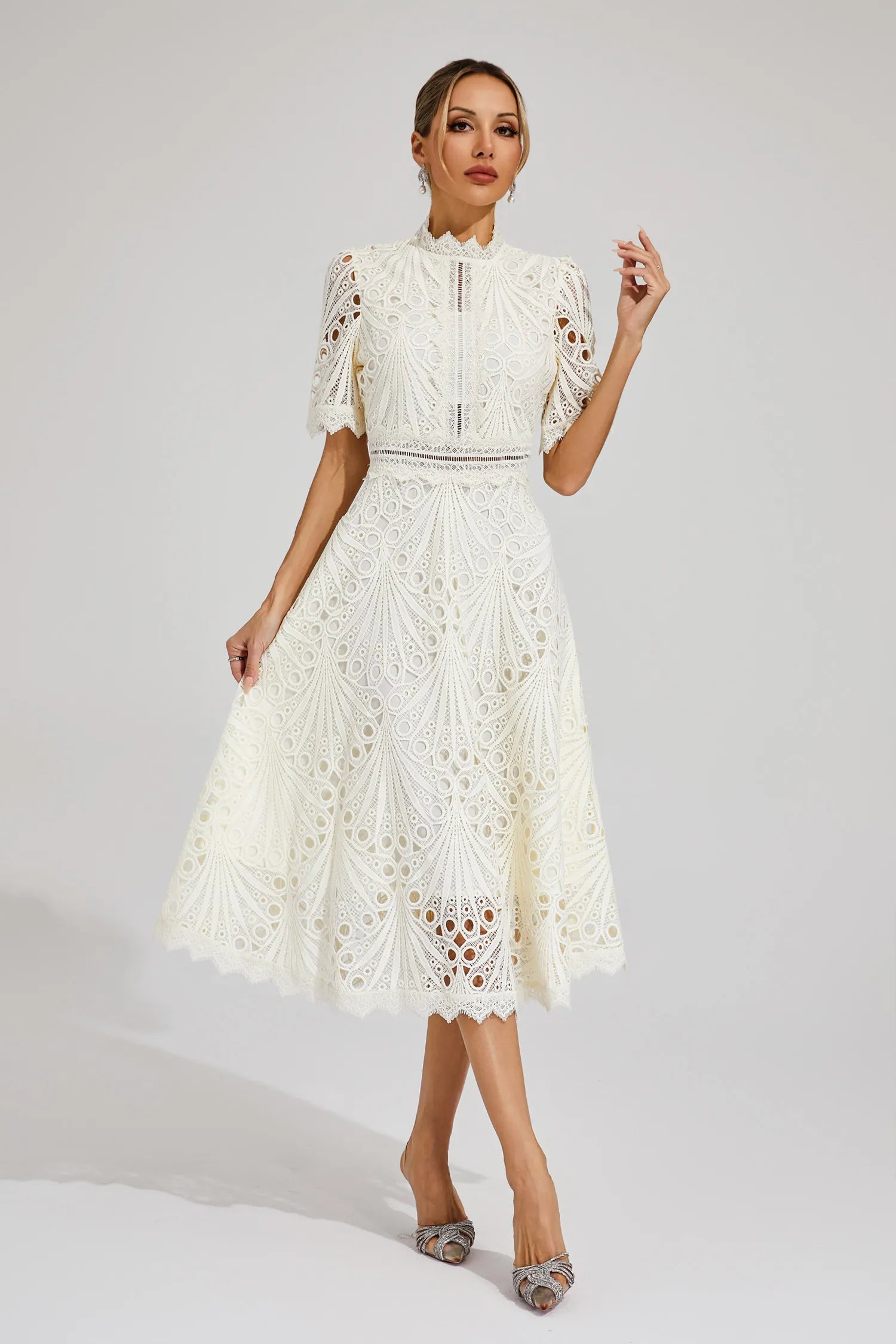 Divine Grace Lace Dress