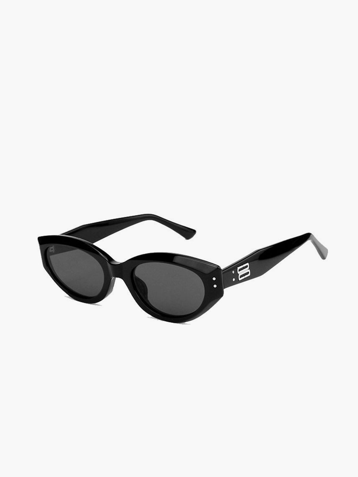 Noir Orbit Cat Eye Sunglasses