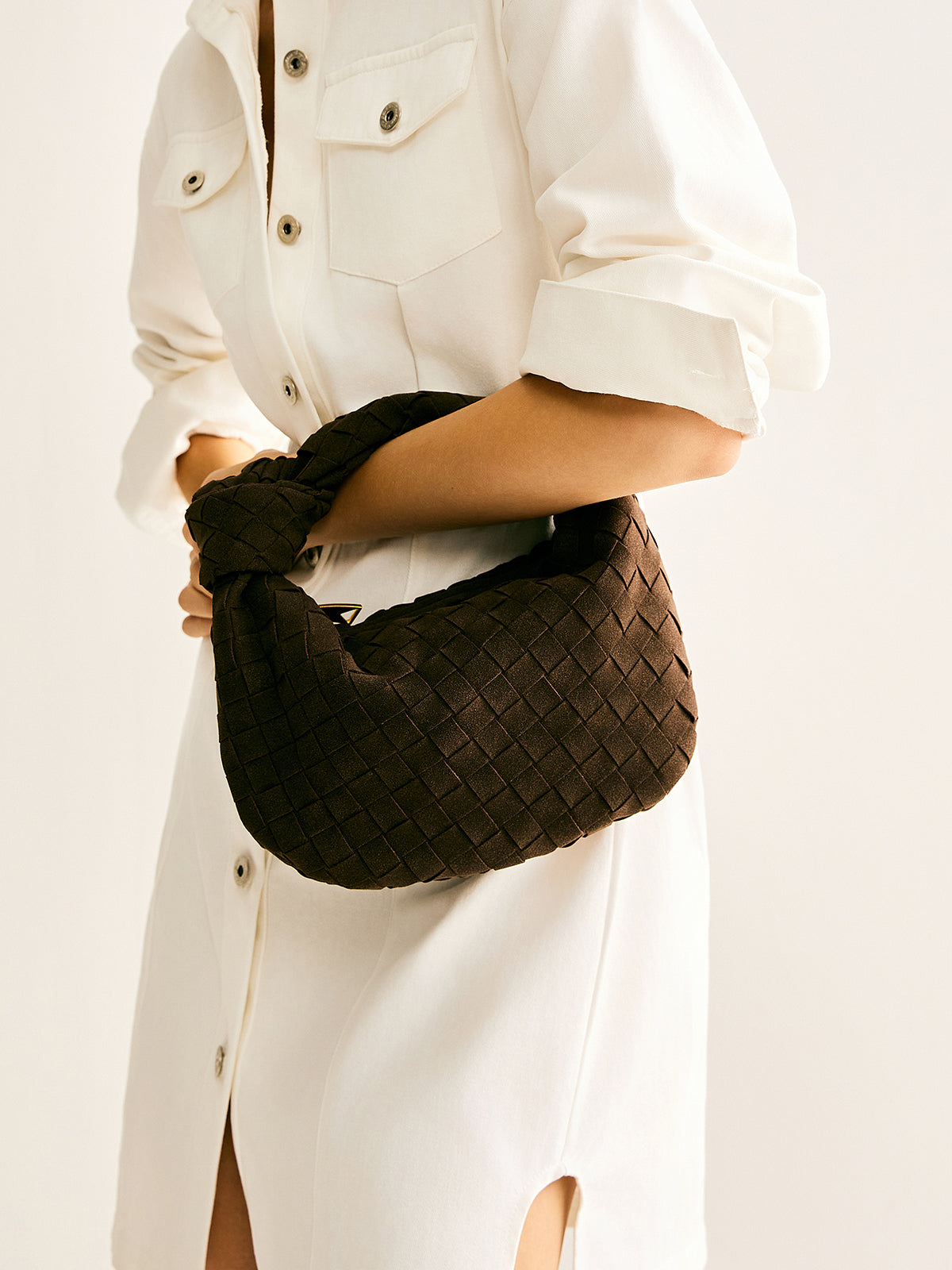 Braided Loop Shoulder Bag