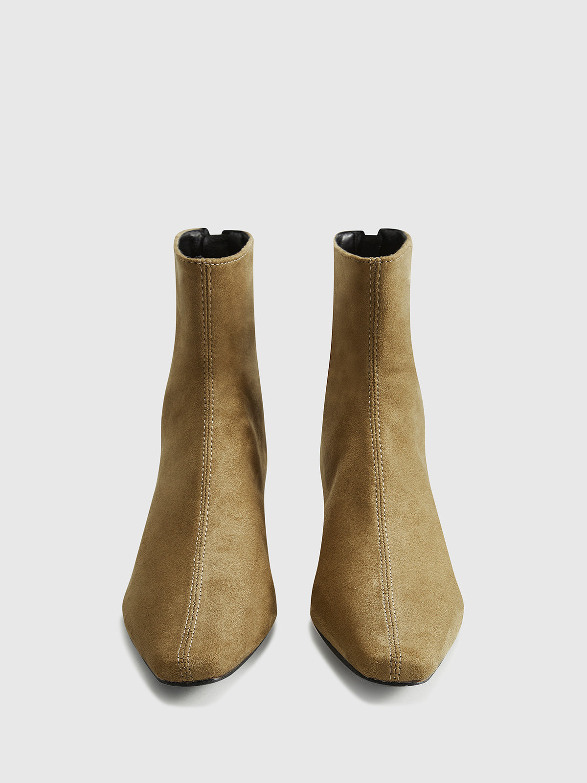 Velvet Edge Ankle Boots