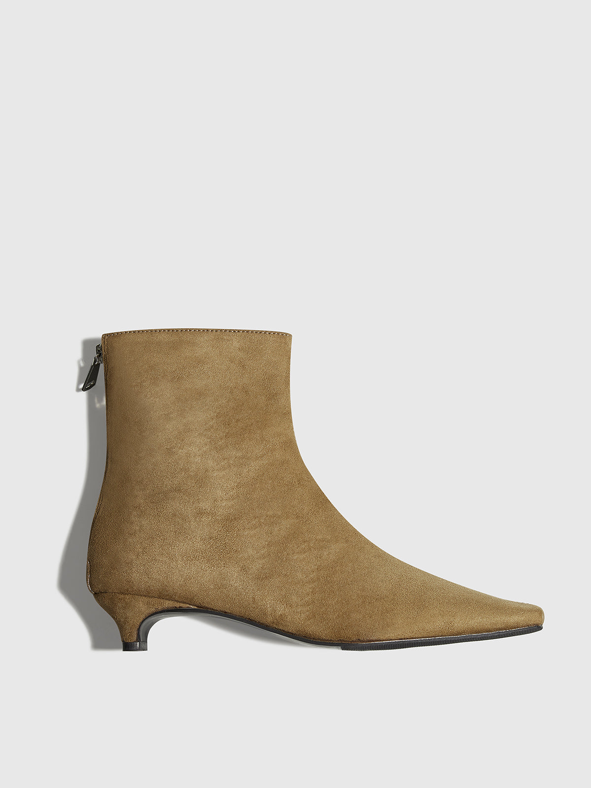 Velvet Edge Ankle Boots