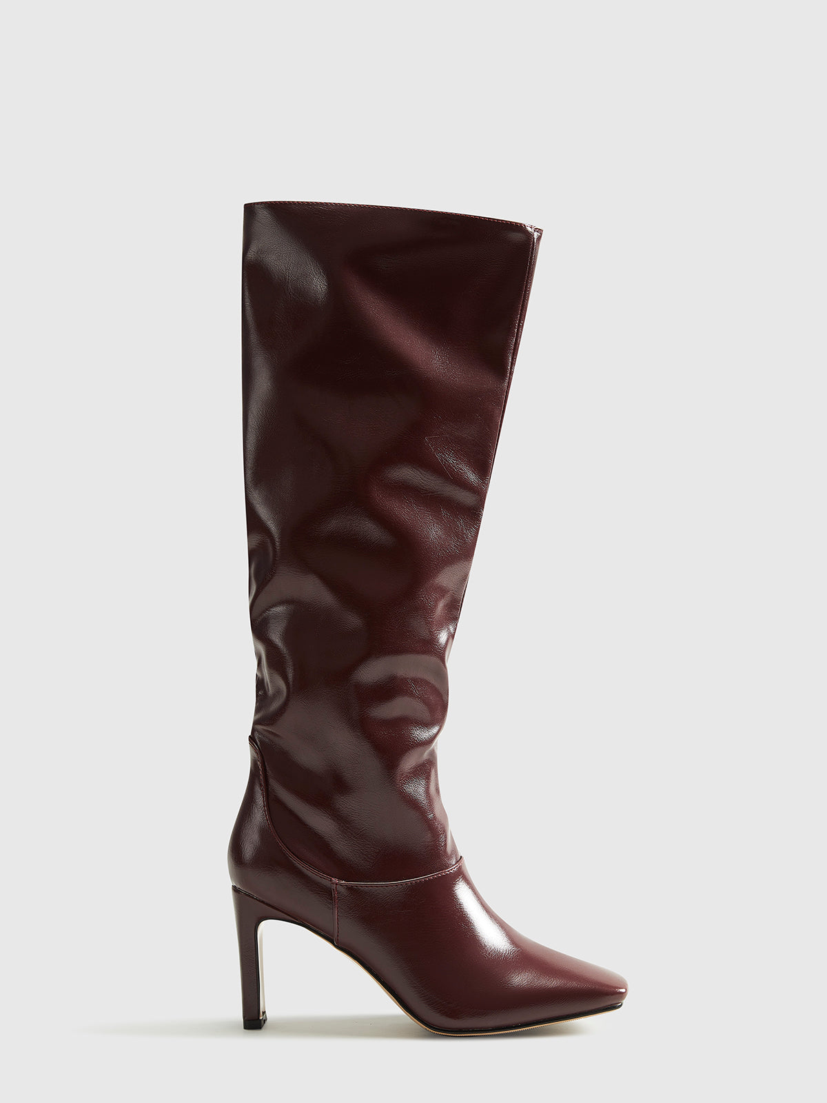 Refined Square Knee Boots