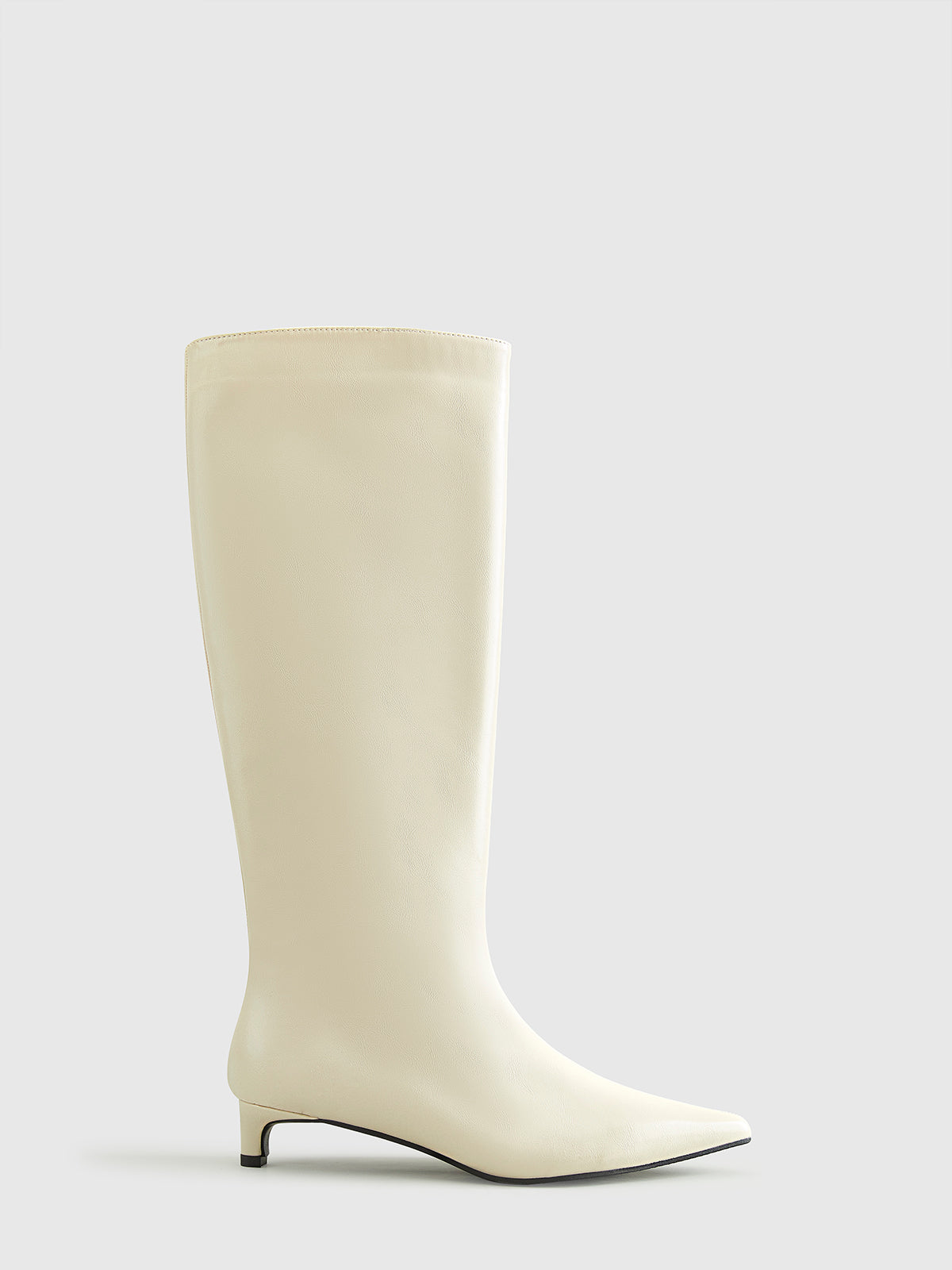 Slim Heel Tall Boots