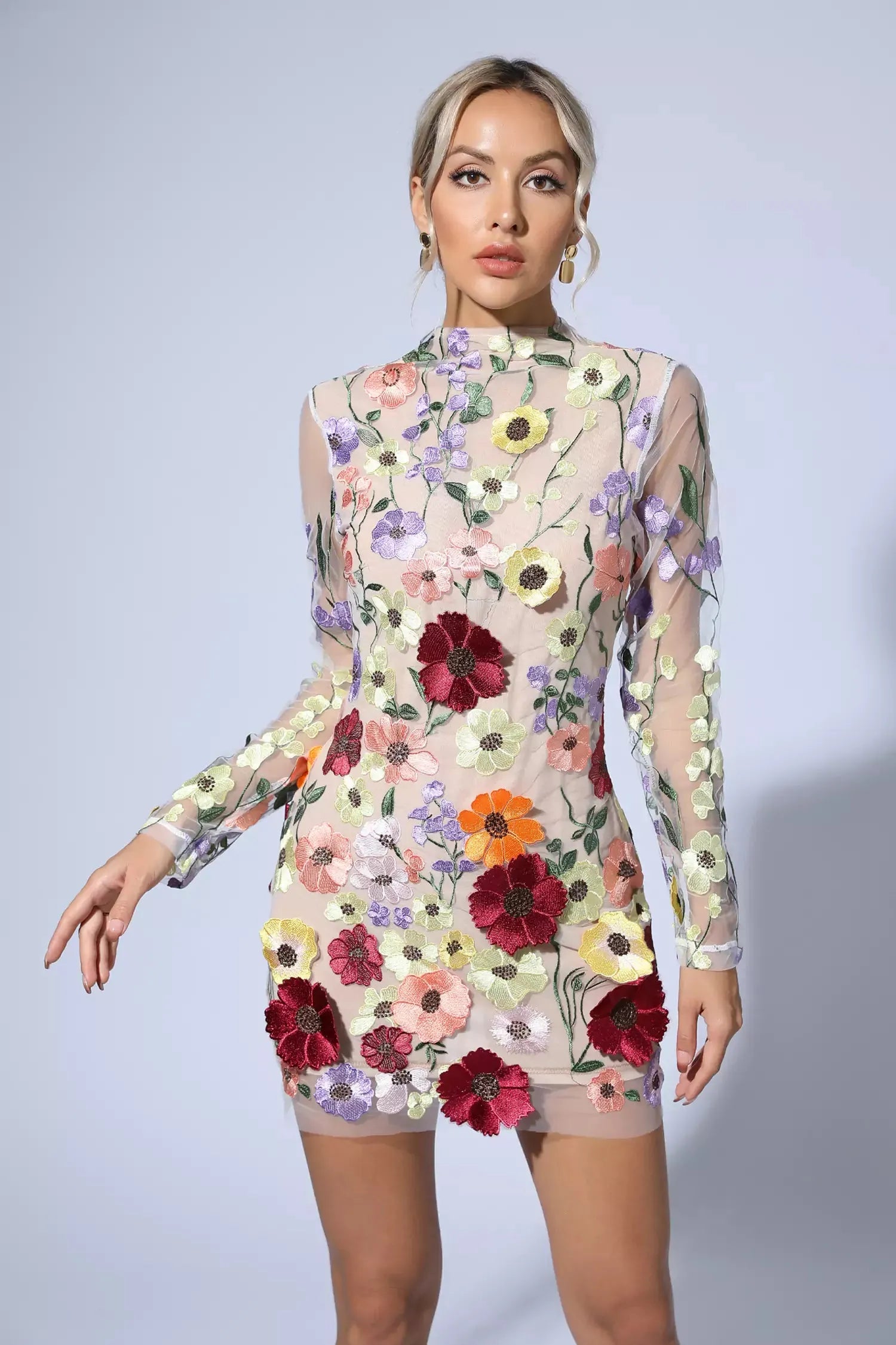 Bloom Reverie Mini Dress