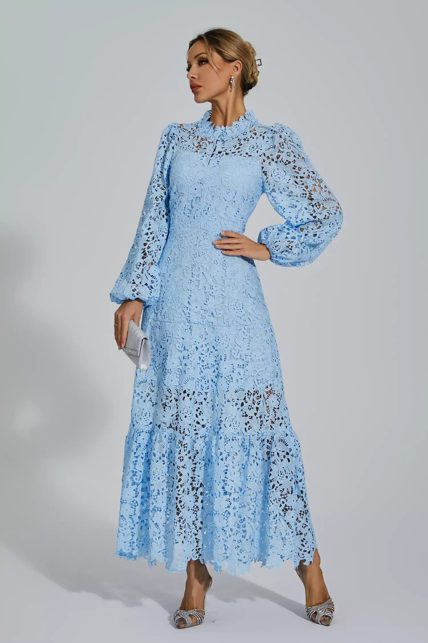 Aubrielle Lace Maxi Dress