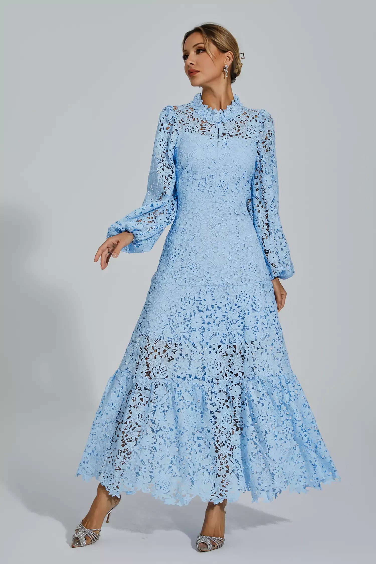 Aubrielle Lace Maxi Dress