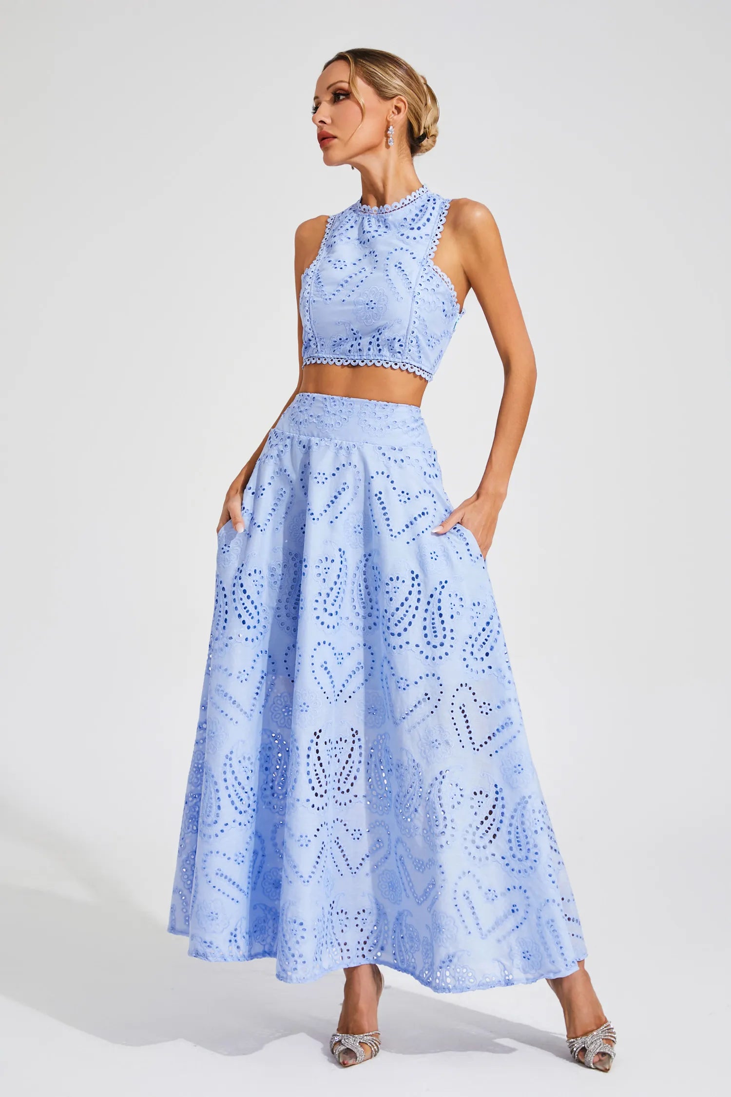 Azure Whimsy Two-Piece Set