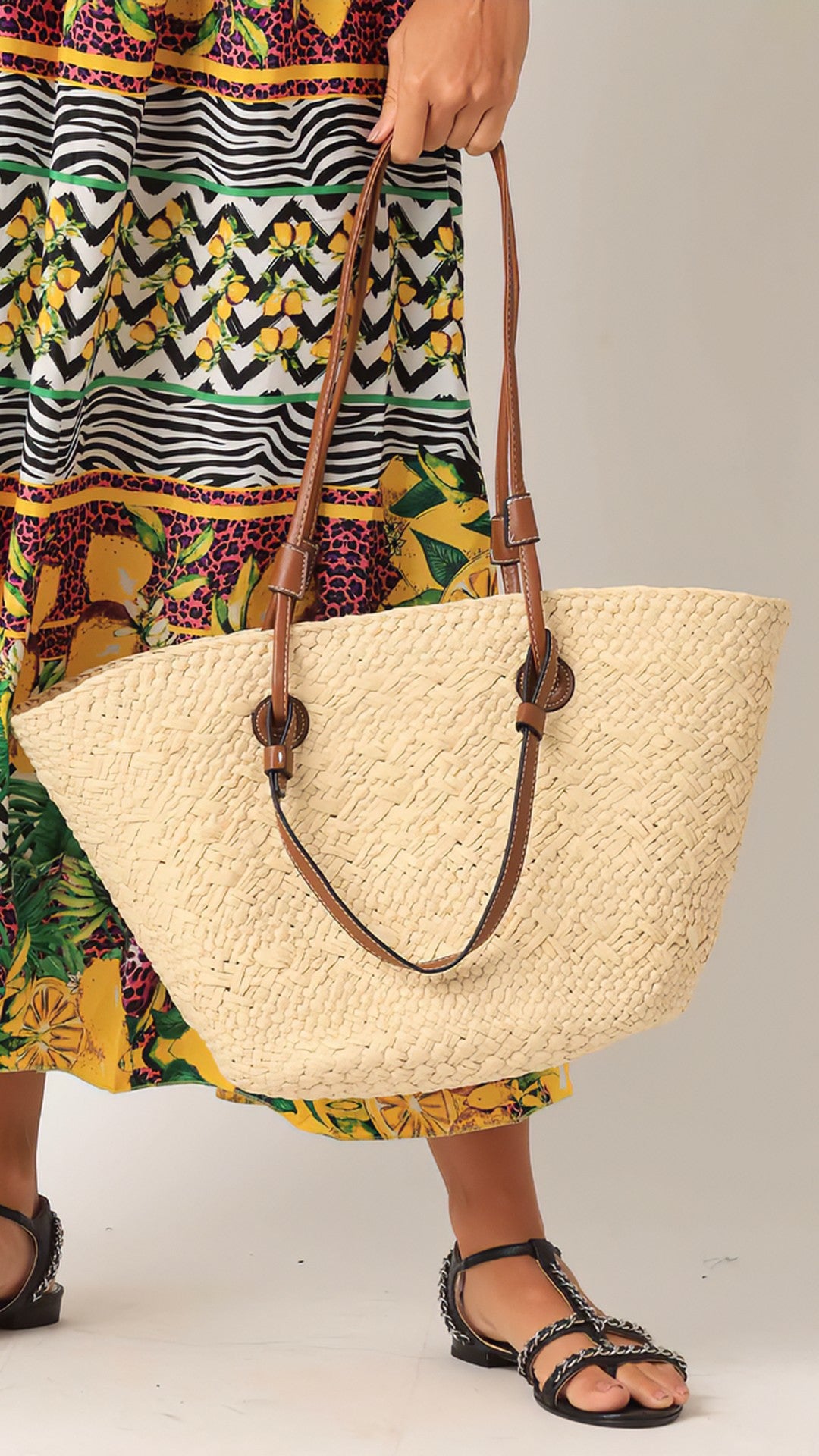 Coastal Motion Woven Bag